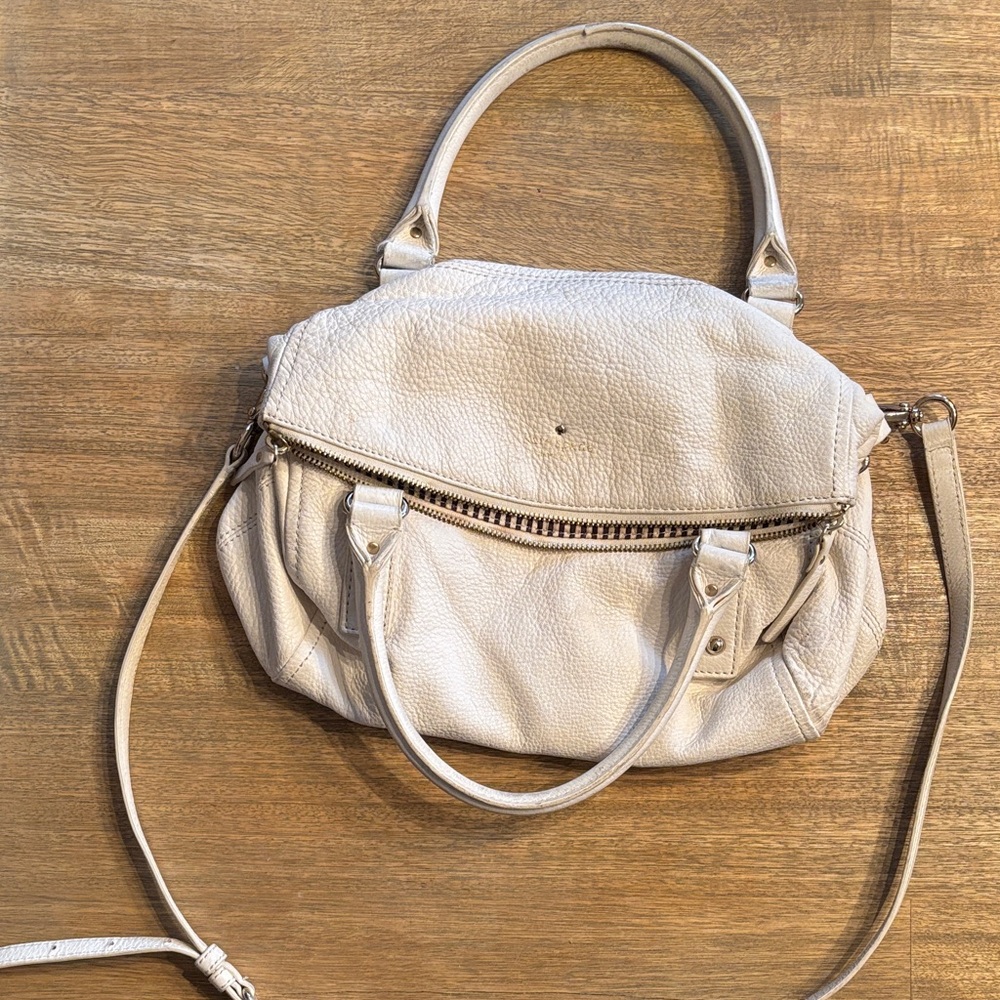 Kate Spade White Satchel Bag